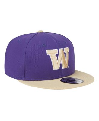 Men's Purple Washington Huskies Two-Tone 9FIFTY Snapback Hat