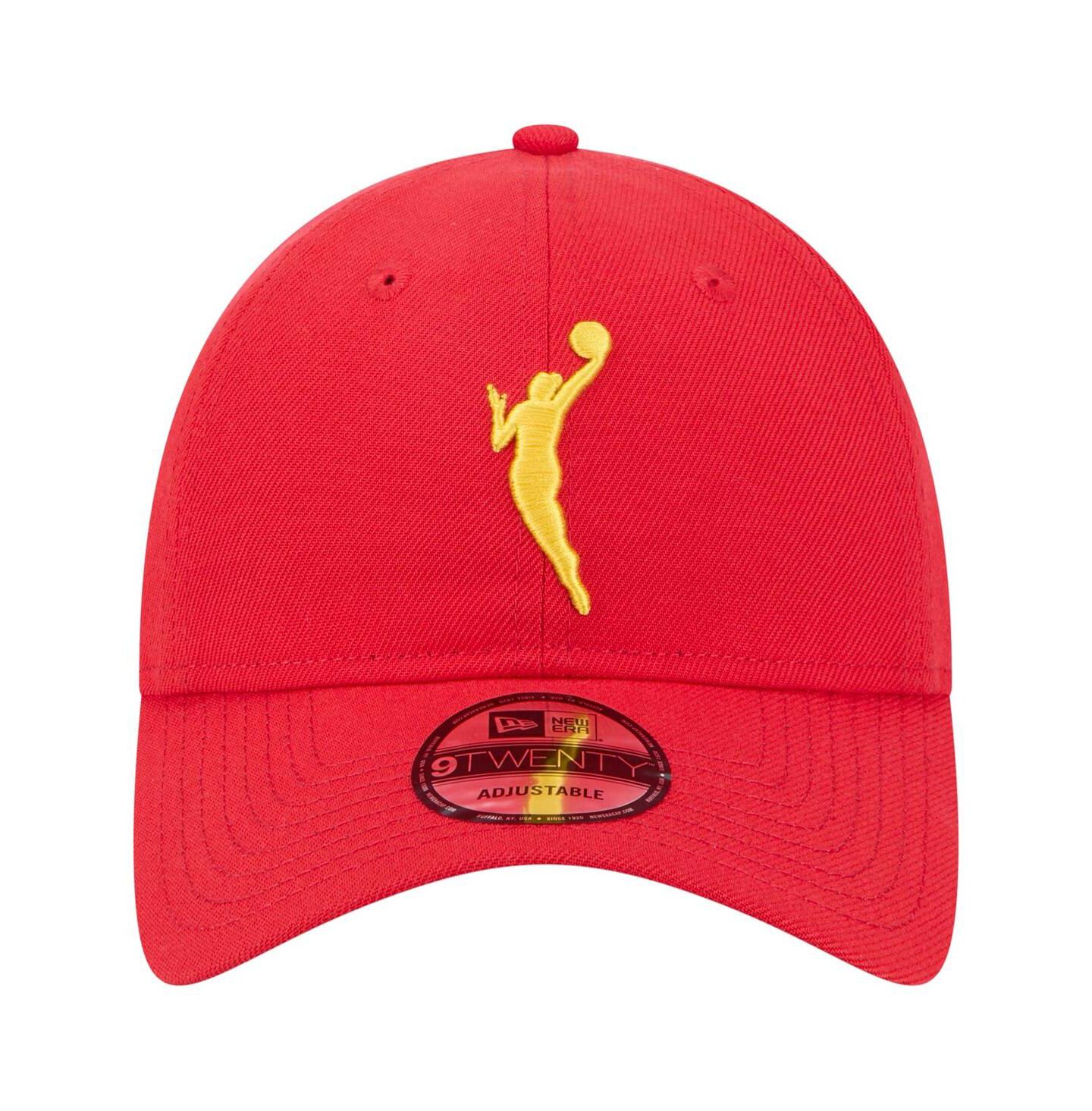 Мужская кепка New Era Red Indiana Fever 9TWENTY Adjustable Hat — фото 5