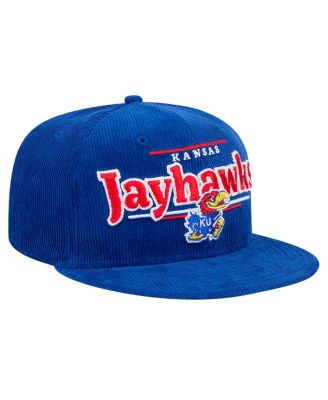 Men's Royal Kansas Jayhawks Display 9FIFTY Snapback Hat