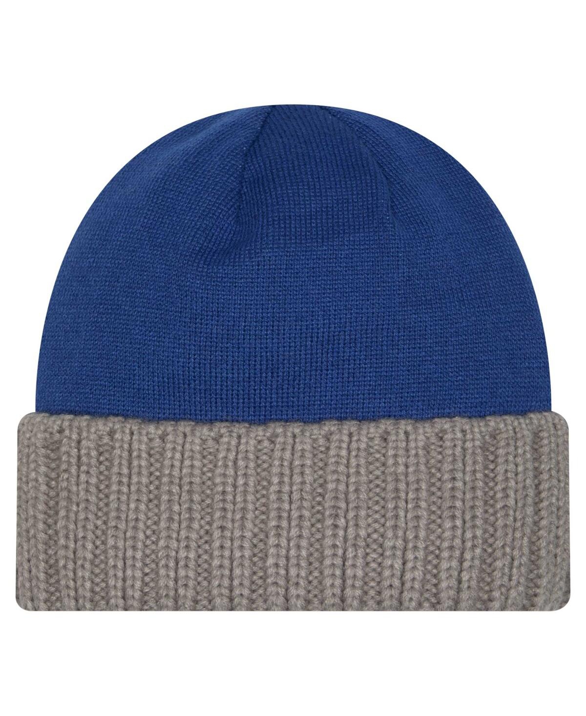 New Era Men's Royal Indianapolis Colts Oversize Cuffed Knit Hat In Royal