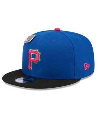 Men's Royal/Black Pittsburgh Pirates Watermelon Big League Chew Flavor Pack 9FIFTY Snapback Hat
