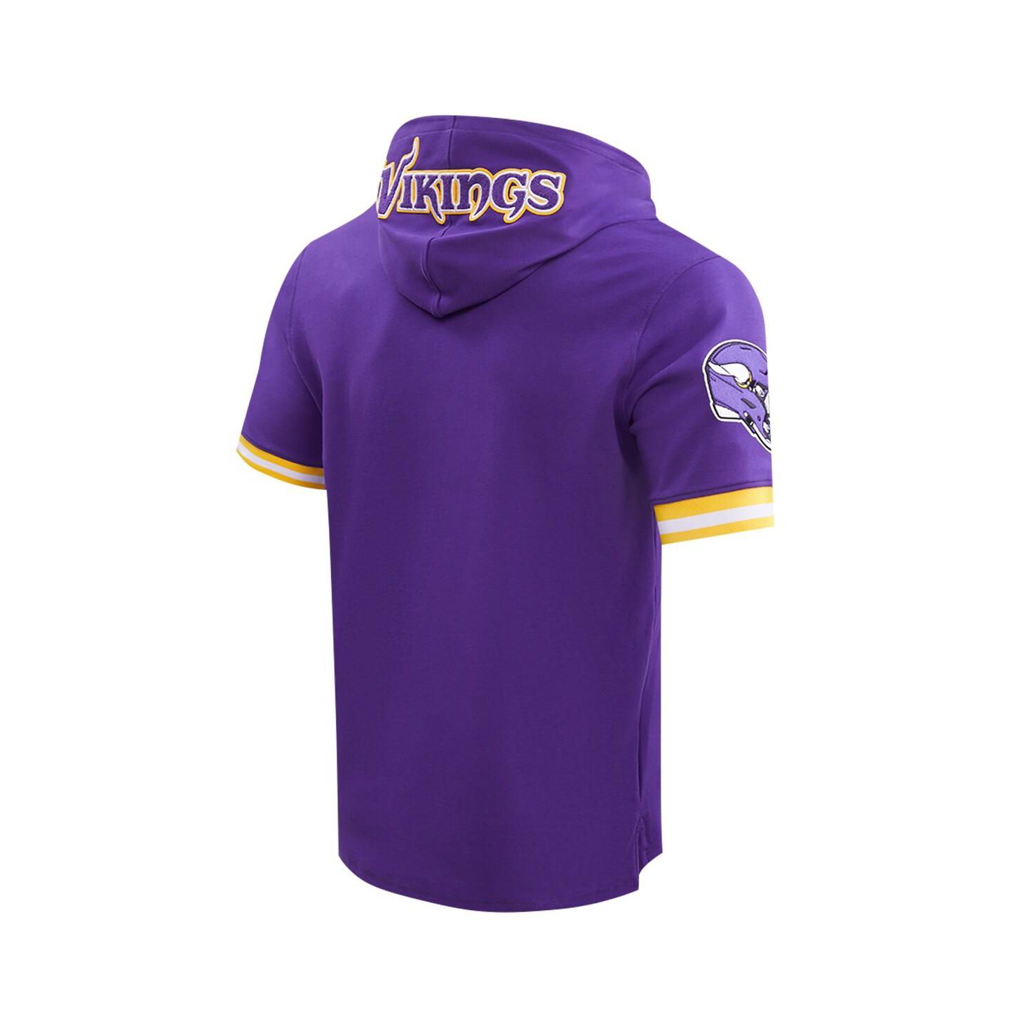 Мужское худи Pro Standard Justin Jefferson Purple Minnesota Vikings Player Name & Number T-Shirt — фото 2