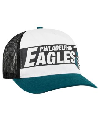 '47 Brand - Big Boys and Girls White, Green Philadelphia Eagles Trucker Adjustable Hat