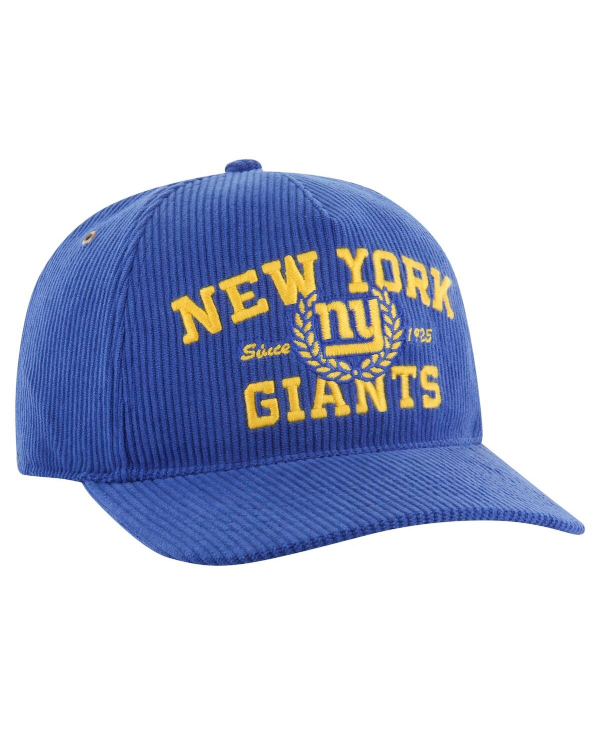 Shop 47 Brand Men's Royal New York Giants Letterman Hitch Adjustable Hat
