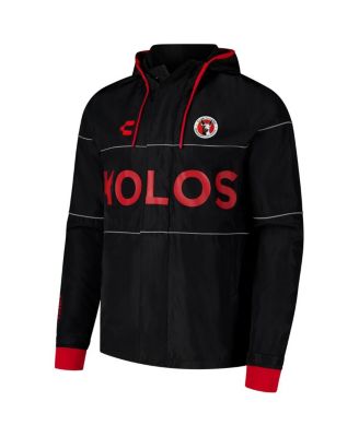 Men's Black Club Tijuana 2024/25 Outdoor Full-Zip Hoodie Jacket