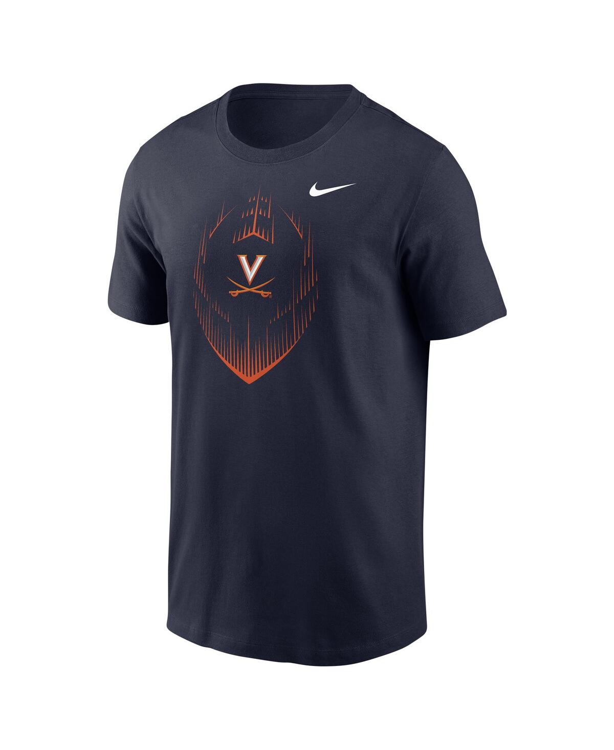 Nike Men's Navy Virginia Cavaliers Legend T-shirt In Gray