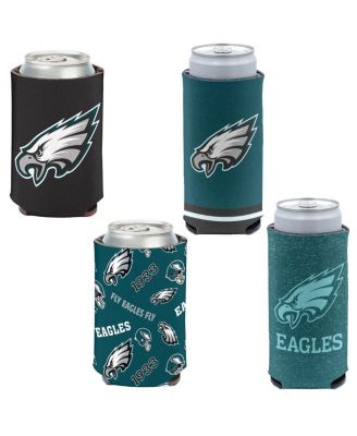 Wincraft - Philadelphia Eagles 4-Pack 12oz. Can Slim Can Cooler Set