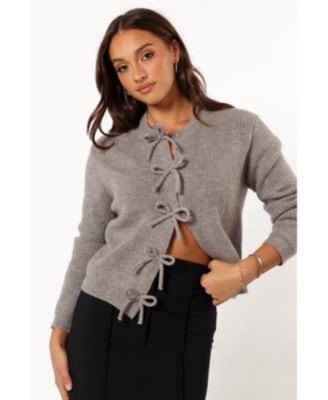 Women's Wilde Bow Front Cardigan Sweaters