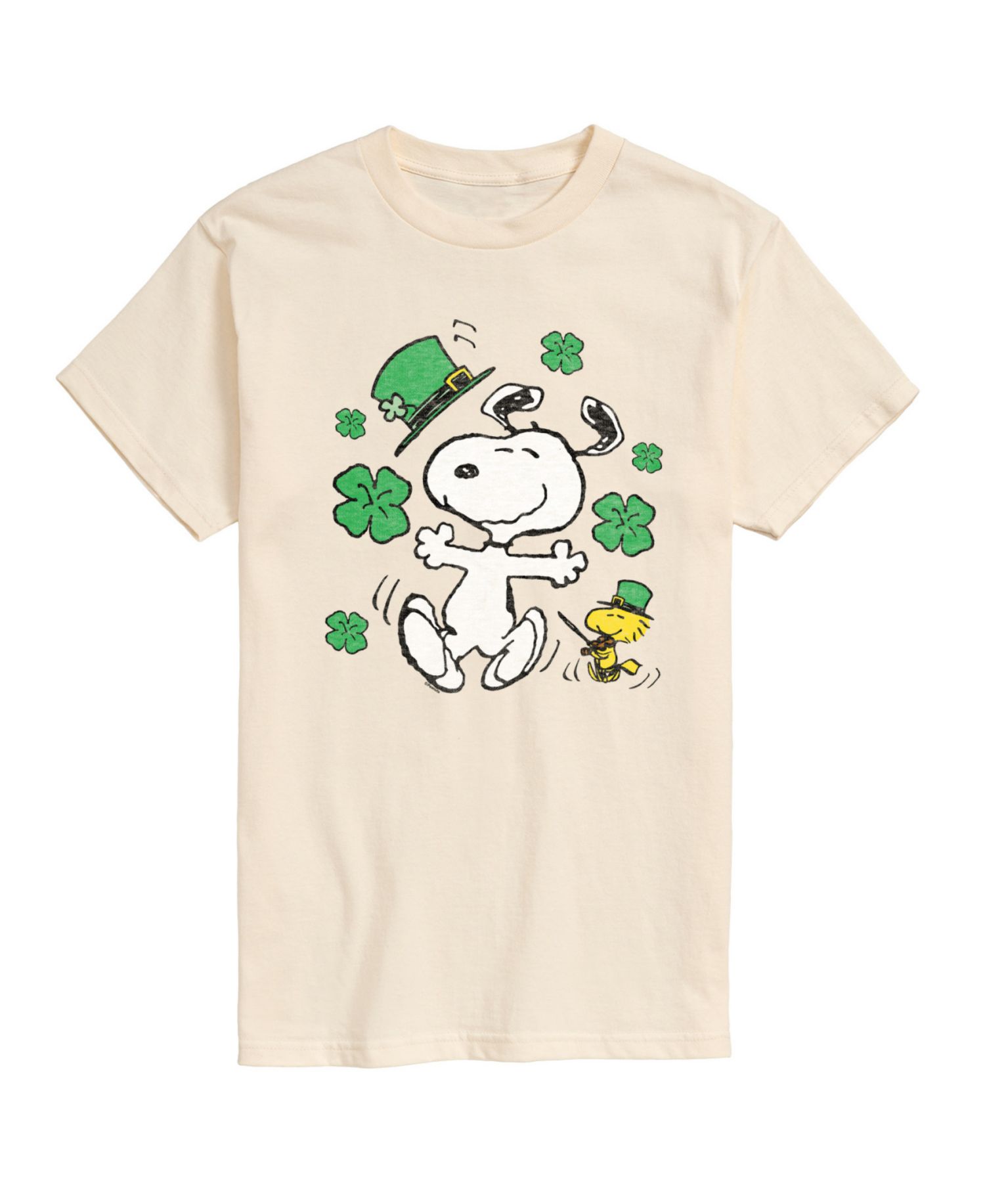 Men's Peanuts St Patrick's Day Short Sleeve T-Shirt