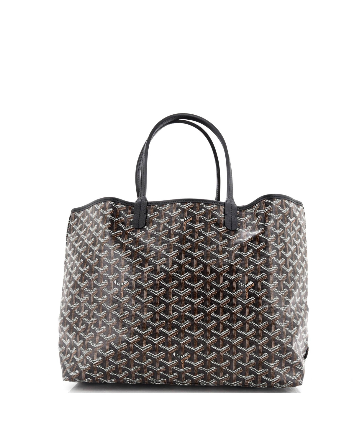 Pre-Owned Goyard Pm Saint Louis Tote Coated Canvas
