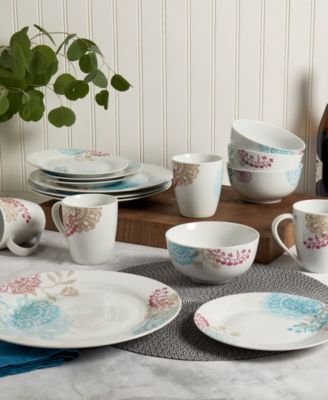 Emma 16 Pc. Dinnerware Set, Service for 4 
