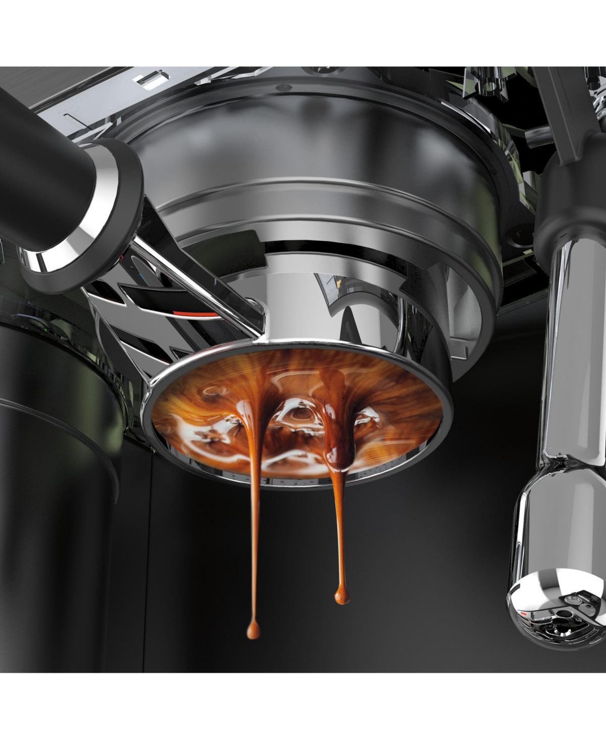 Cuisinart Espresso Bar Grind & Brew Espresso Machine, Em-640 In Black And Stainless