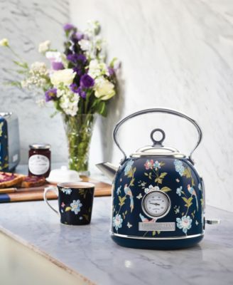 Floral-Print 1.7L Electric Dome Kettle