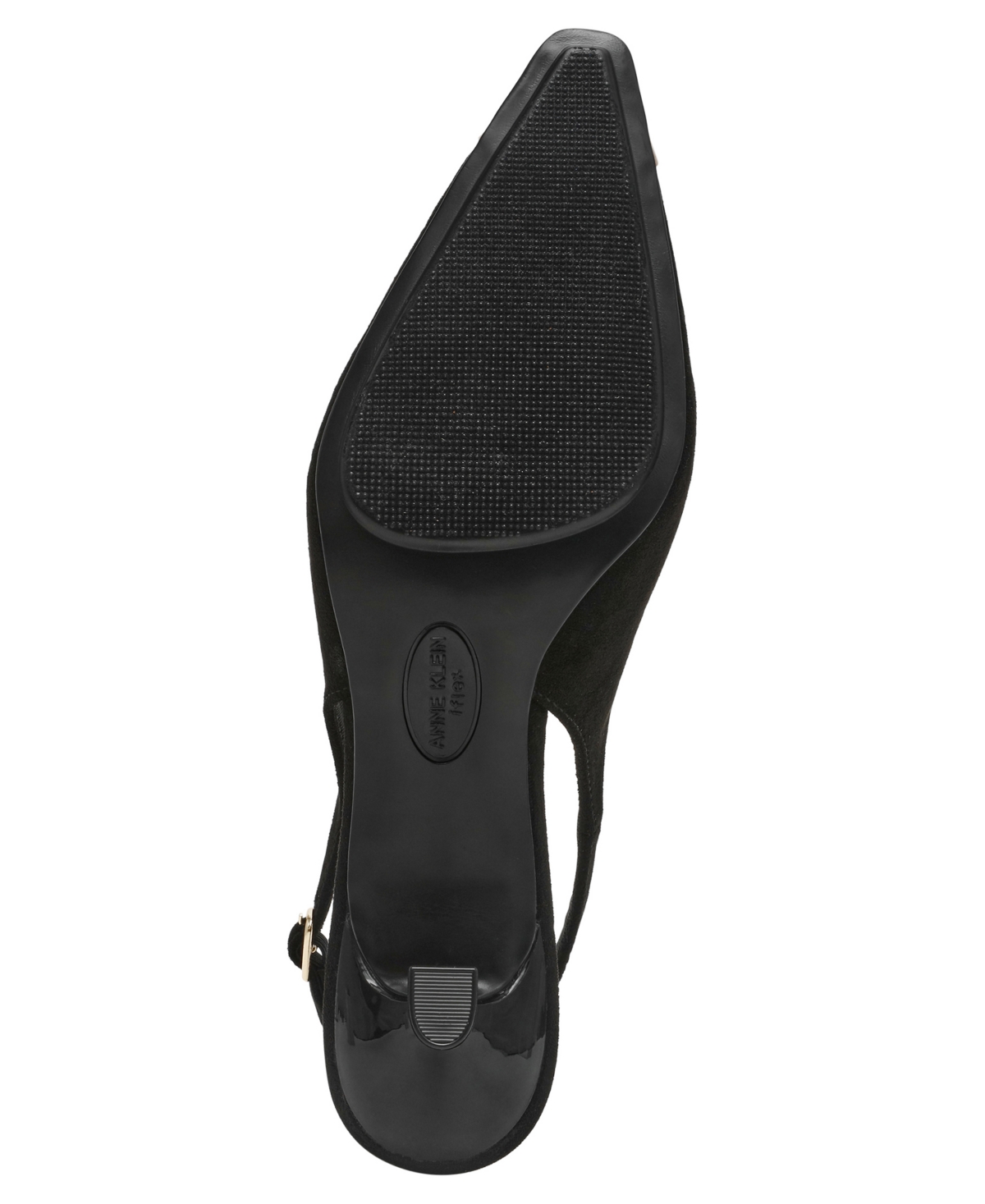 Anne Klein Chai Slingback Pump In Black,gold