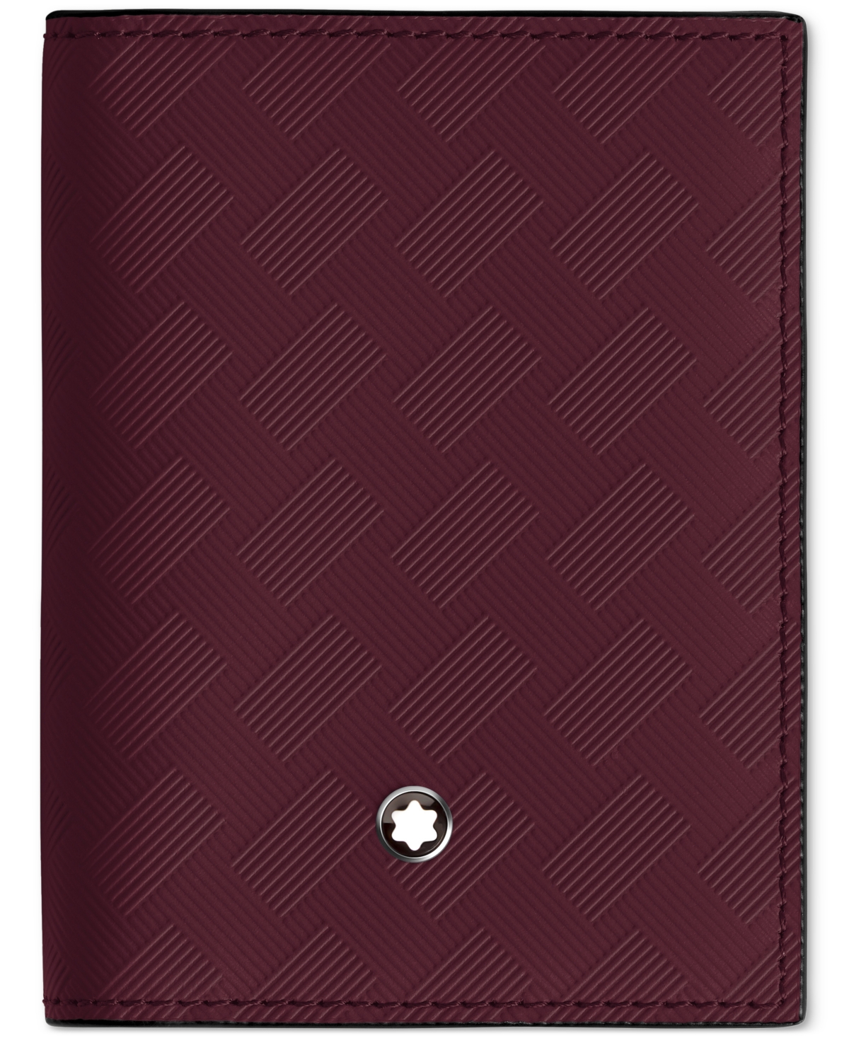 Montblanc Extreme 3.0 Leather 4cc Card Holder In Cassis