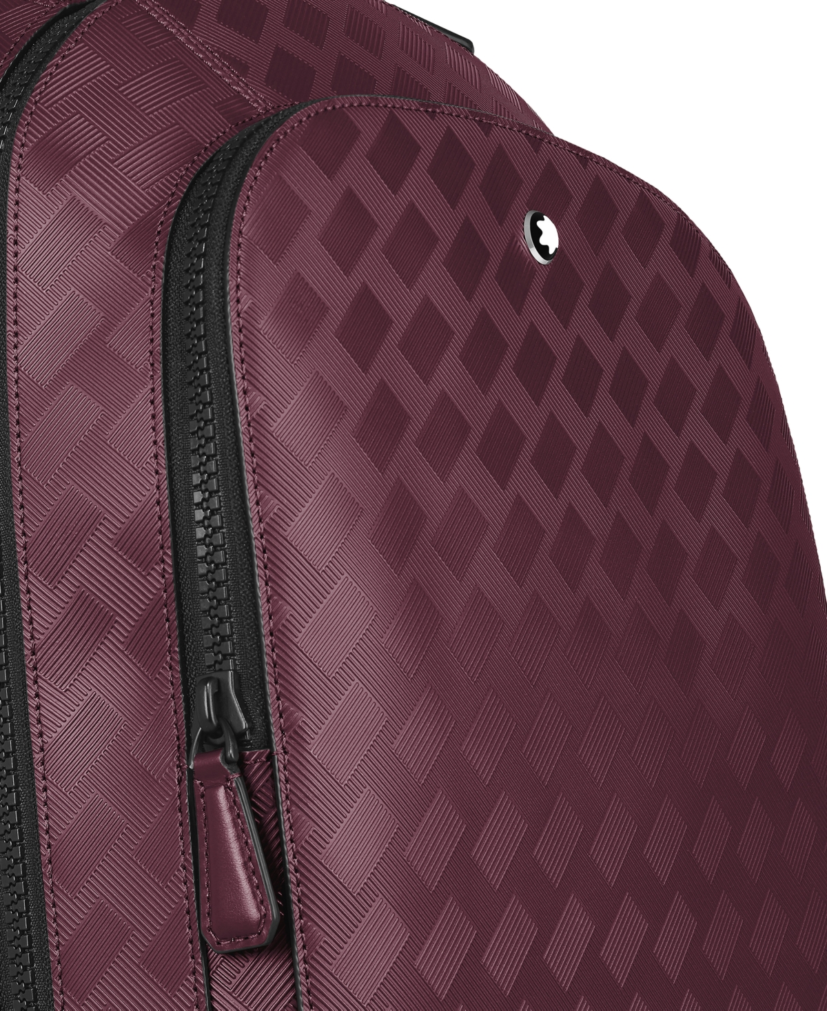 Montblanc Extreme 3.0 Medium Three Compartment Leather Backpack In Cassis