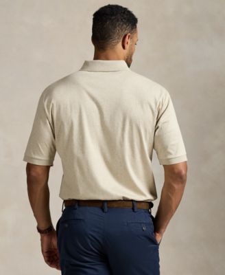 Men's Big & Tall Classic Fit Soft Cotton Polo