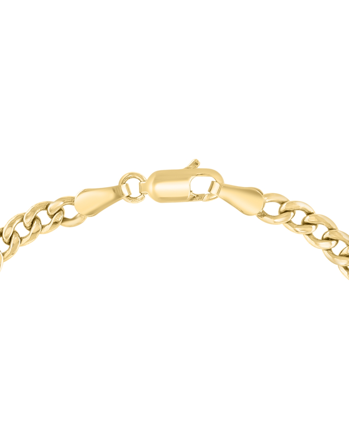 Effy Collection Effy Onyx (9 X 8-1/2 Mm) & Diamond (1/4 Ct. T.w.) Heart Flex Bracelet In 14k Gold Over Silver In Black