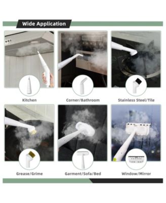 1000W Multifunction Portable Hand-held Steam Cleaner with 10 Accessories