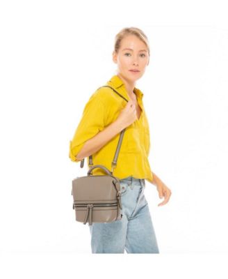 Leather Backpack Purse for Women Convertible Crossbody Bag for Travel