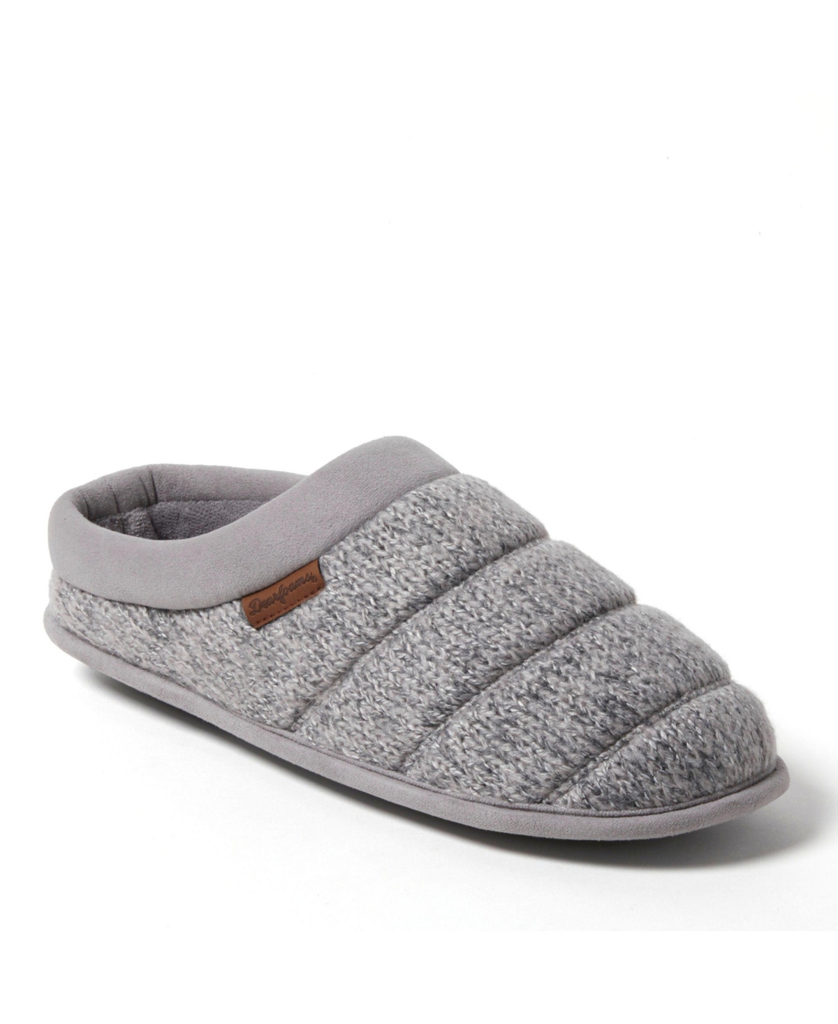Men's Asher Marled Knit Clog House Slipper - Navy
