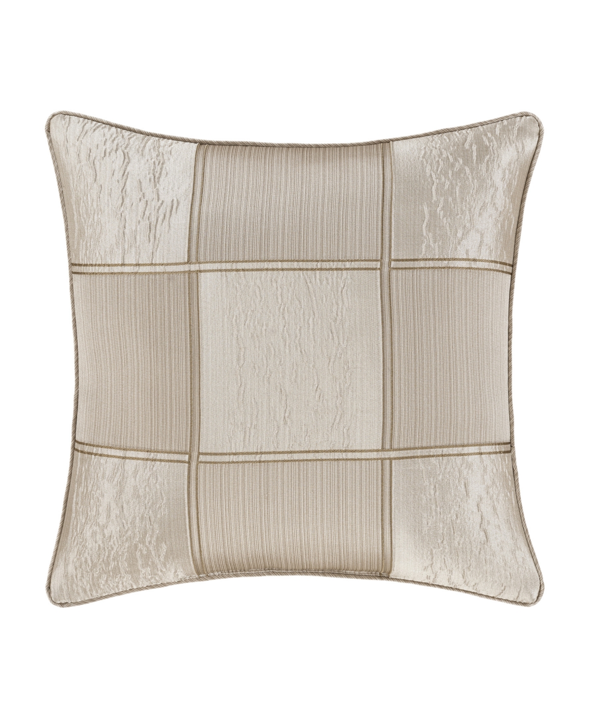 J Queen New York Brando Decorative Pillow, 20" X 20" In Flax