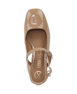 Women's Grace Block Heel Slingback Mary Jane Pumps