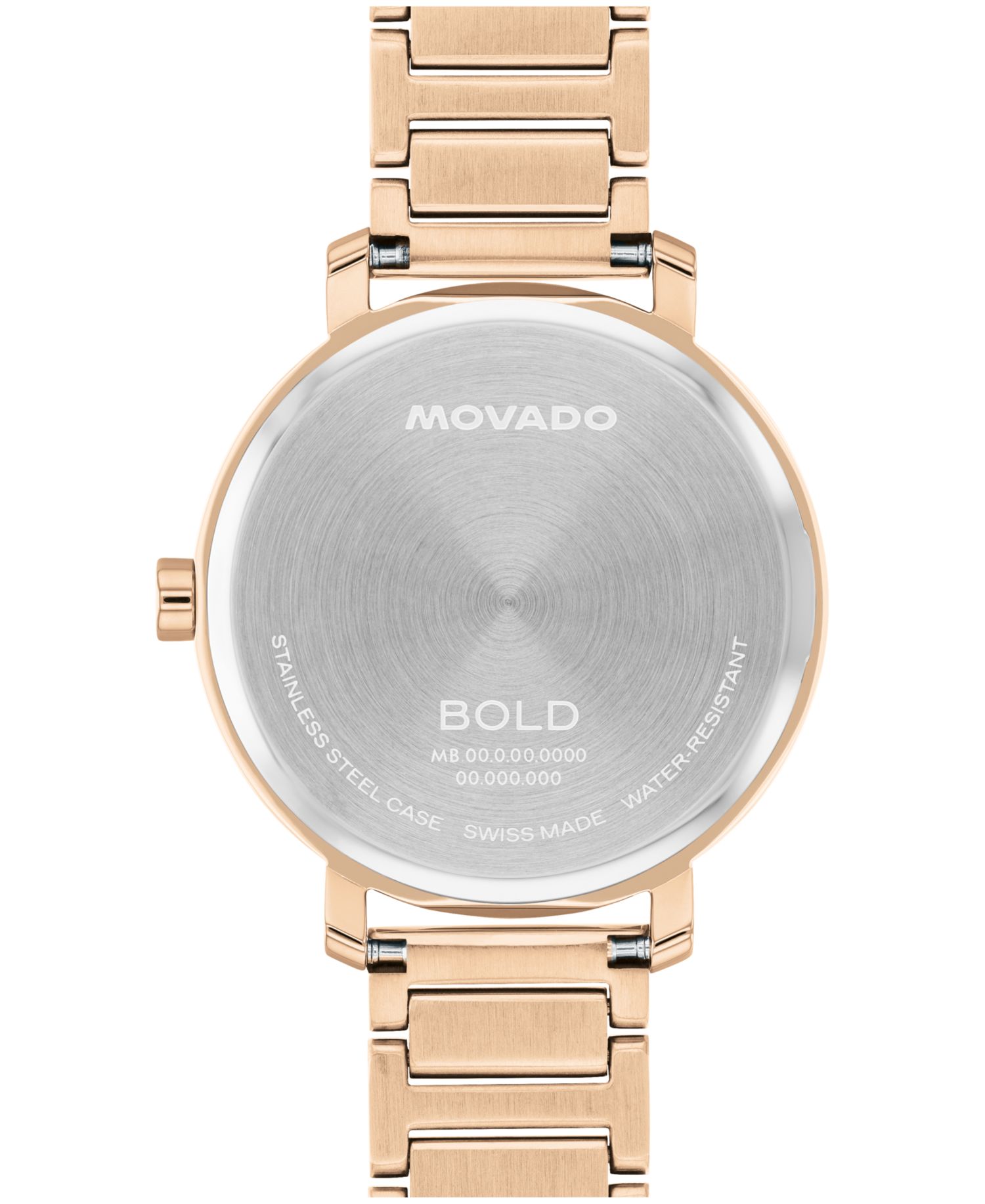 Women's Bold Evolution 2.0 Swiss Quartz Ionic Plated Light Rose Gold Steel Watch, 34mm