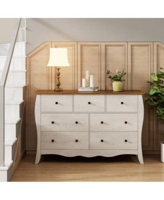 Closet Storage Organizer with 7 Folding Fabric Drawers