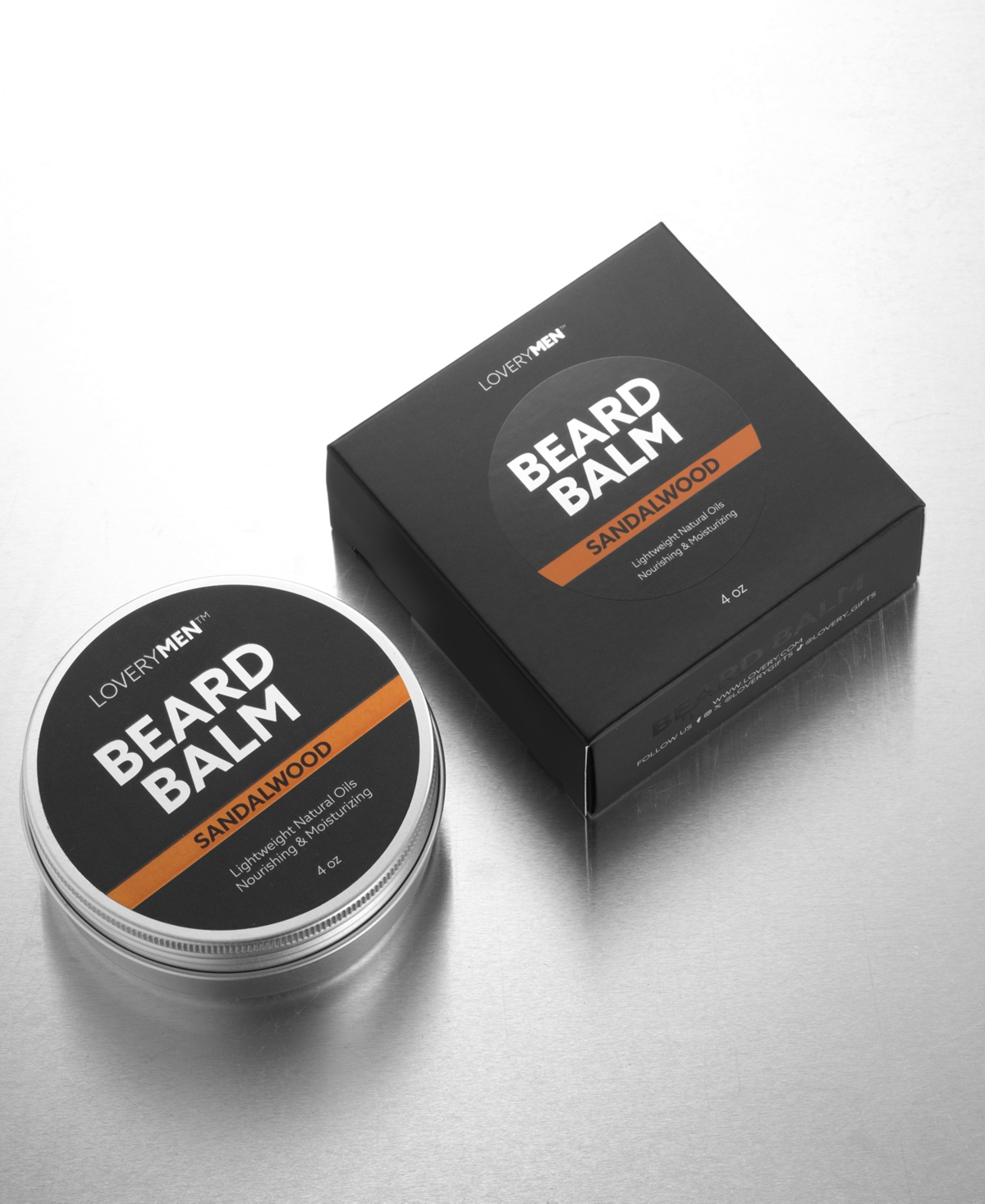 Lovery Men Sandalwood Beard Balm, 4 Oz. In No Color
