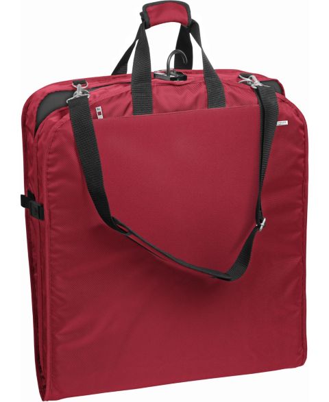 Сумка WallyBags 42" Premium Travel Garment Bag with Shoulder Strap and Pockets, цвет: Красный
