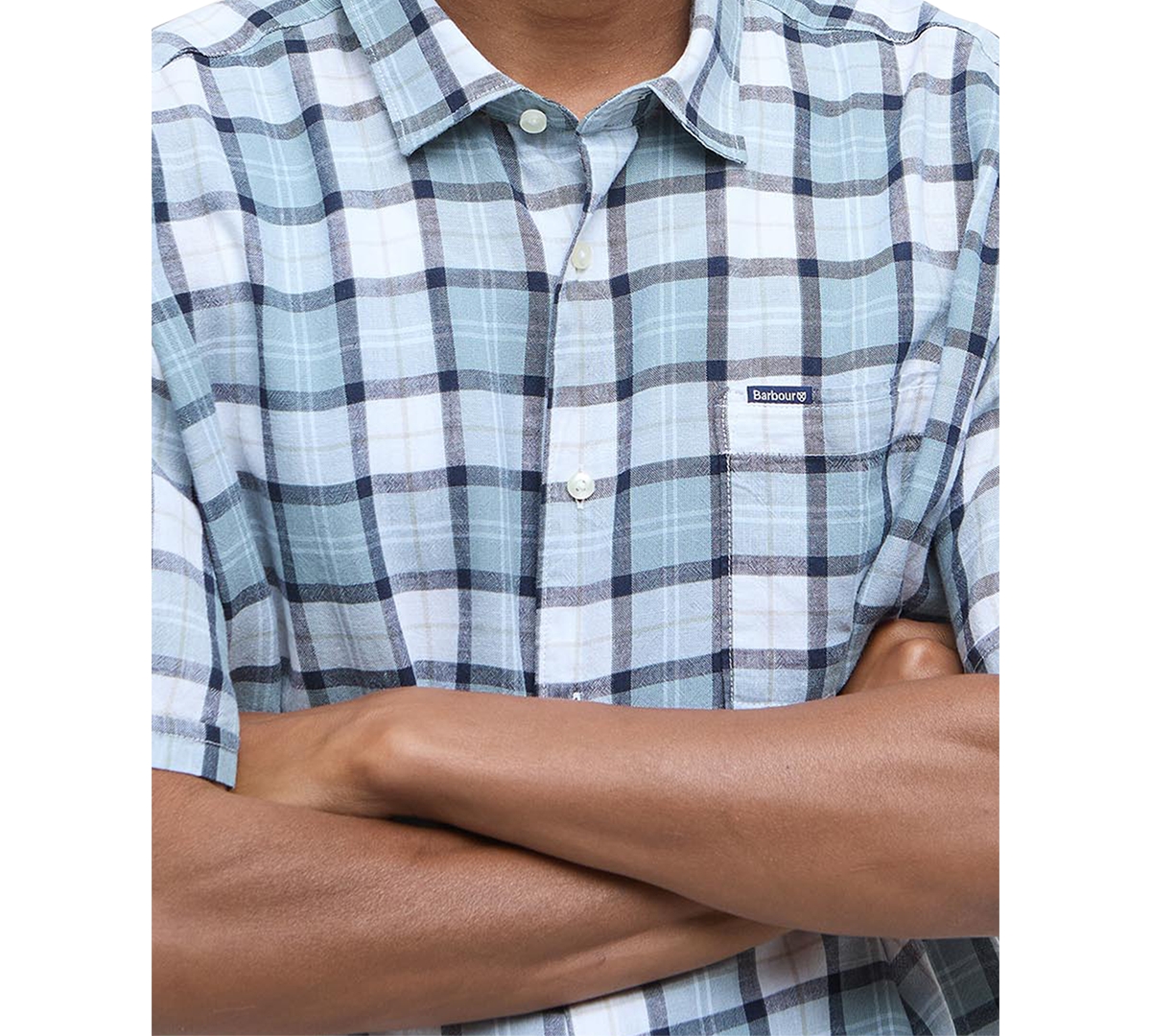 Barbour Midfield Tartan Shirt In Northshore Tartan