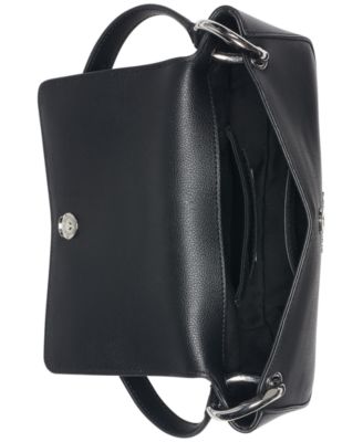 Monet Embroidered Leather Shoulder