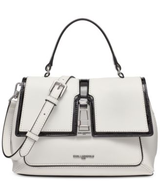 KARL LAGERFELD PARIS - Mercerie Small Leather Satchel