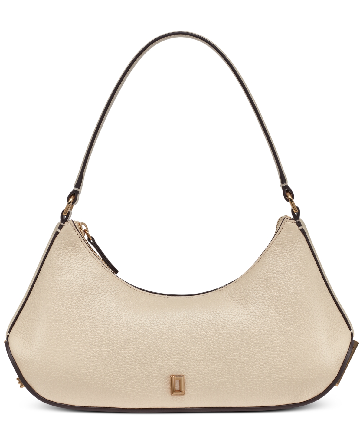 KARL LAGERFELD ARIELLE LEATHER SHOULDER BAG