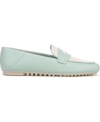 Women's Zury Square Toe Leather Penny Loafers