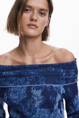 Women's Boat neck sweater