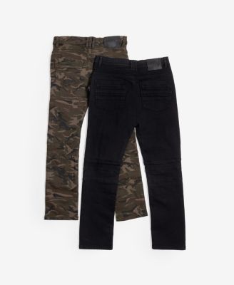 Big Boys 8-18 Stretch Jeans - 2 Pack