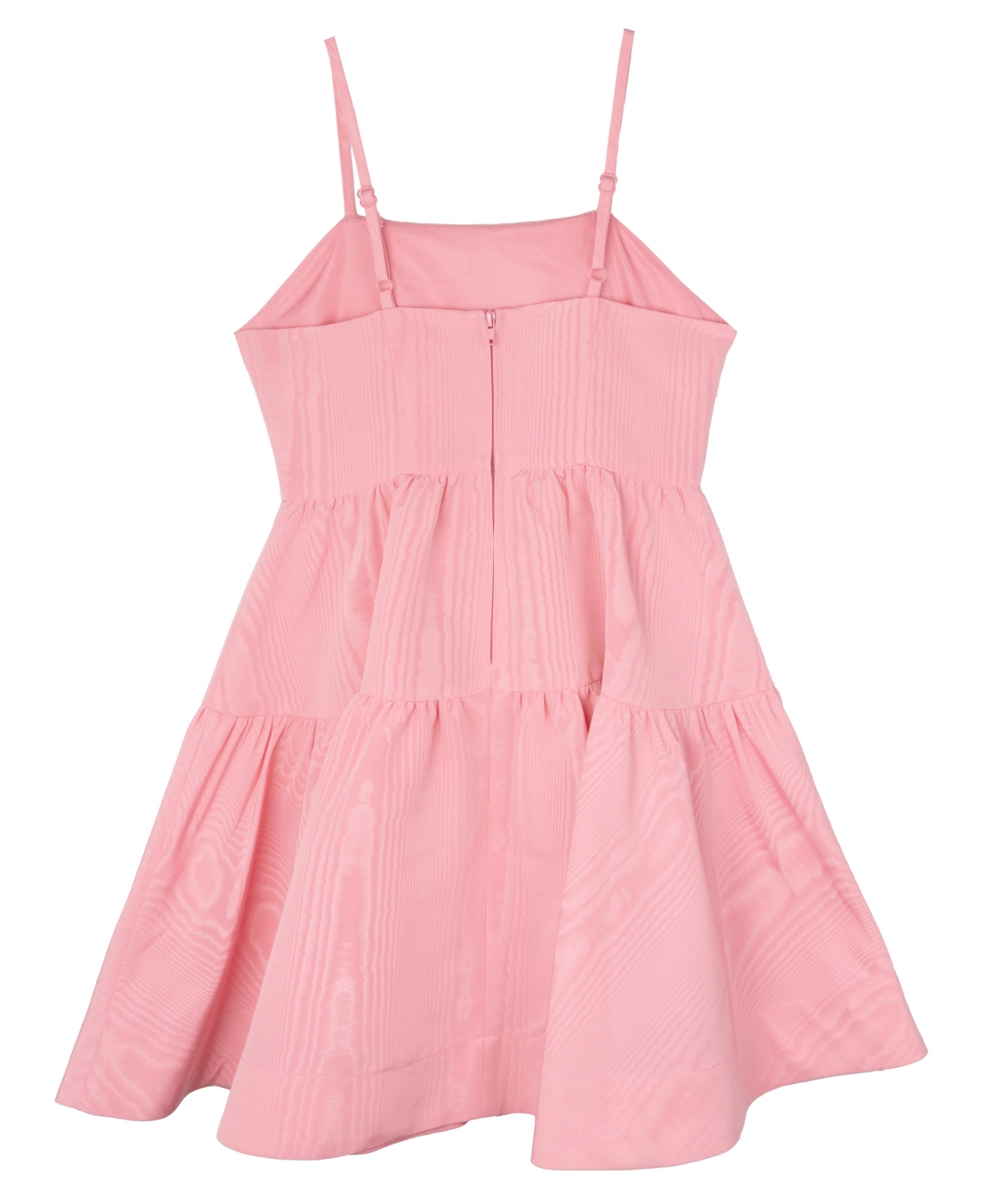 Rare Editions Big Girls Empire Waist Social Dress In Pink