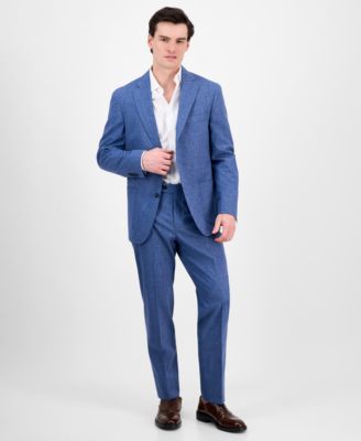 Men's Classic-Fit Italian Wool Suit 