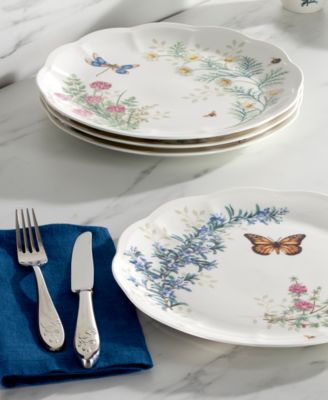 Butterfly Meadow Herbs 12 Pc. Dinnerware Set, Service for 4