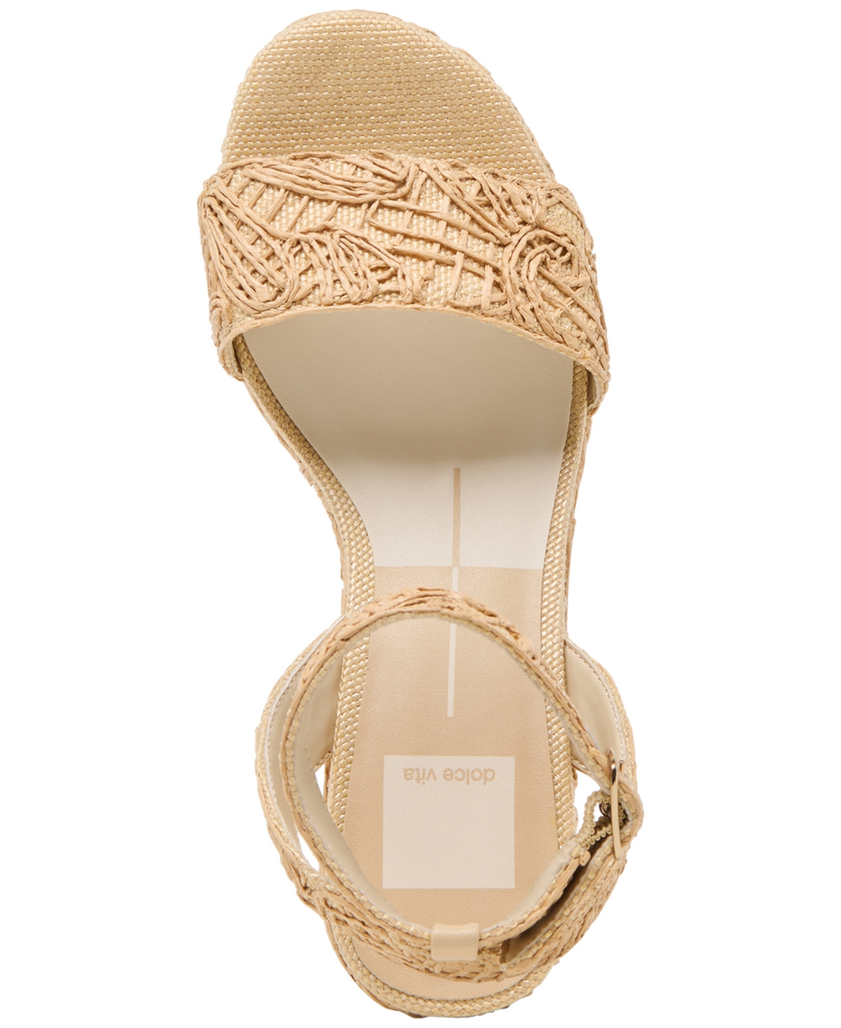 Dolce Vita Women's Talisa Macrame Wedge Sandals In Natural Macrame