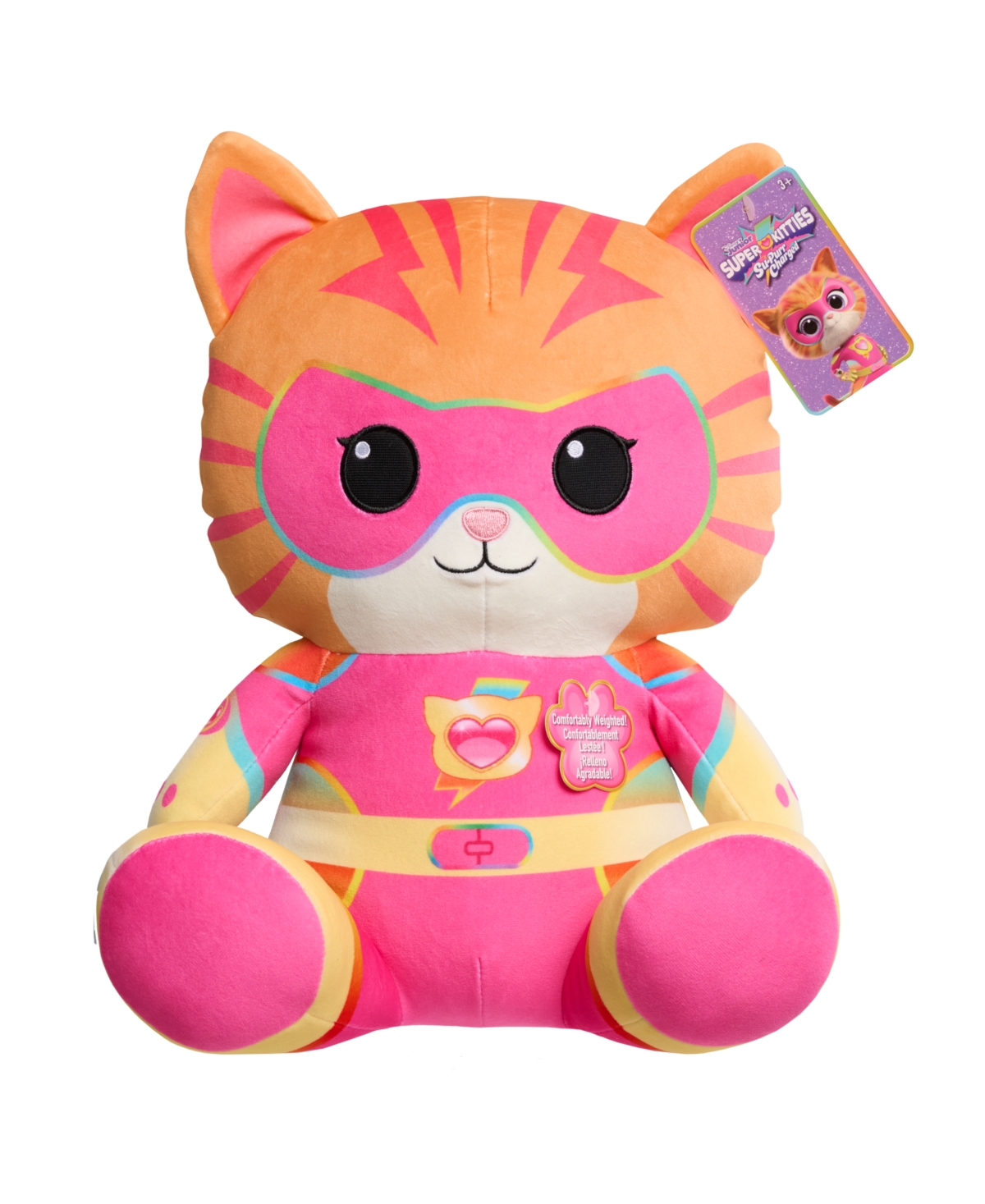 Super Kitties Weighted Comfort Ginny Plush In Multicolor