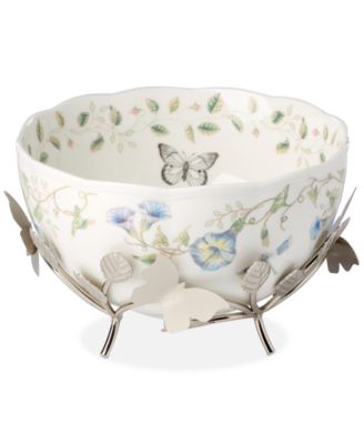 Lenox - Butterfly Meadow Large Bowl with Stand