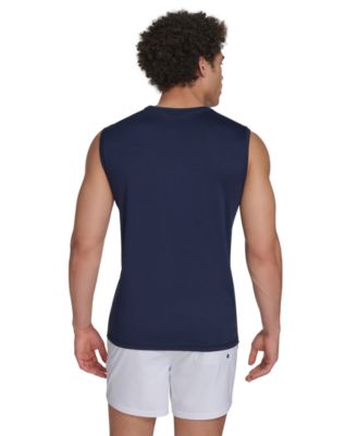 Men's Logo Sleeveless Swim Rash Guard
