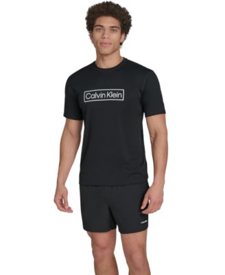 Men's Logo Short-Sleeve Swim Rash Guard