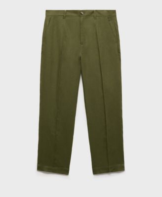 Men's Regular-Fit Linen Pants