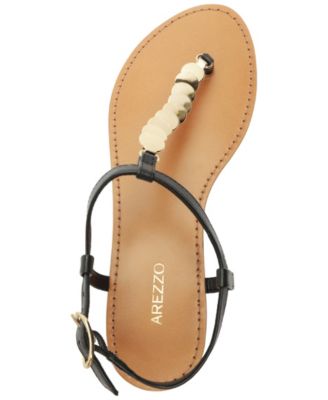 Women's Bristol Round Toe Flat Sandals