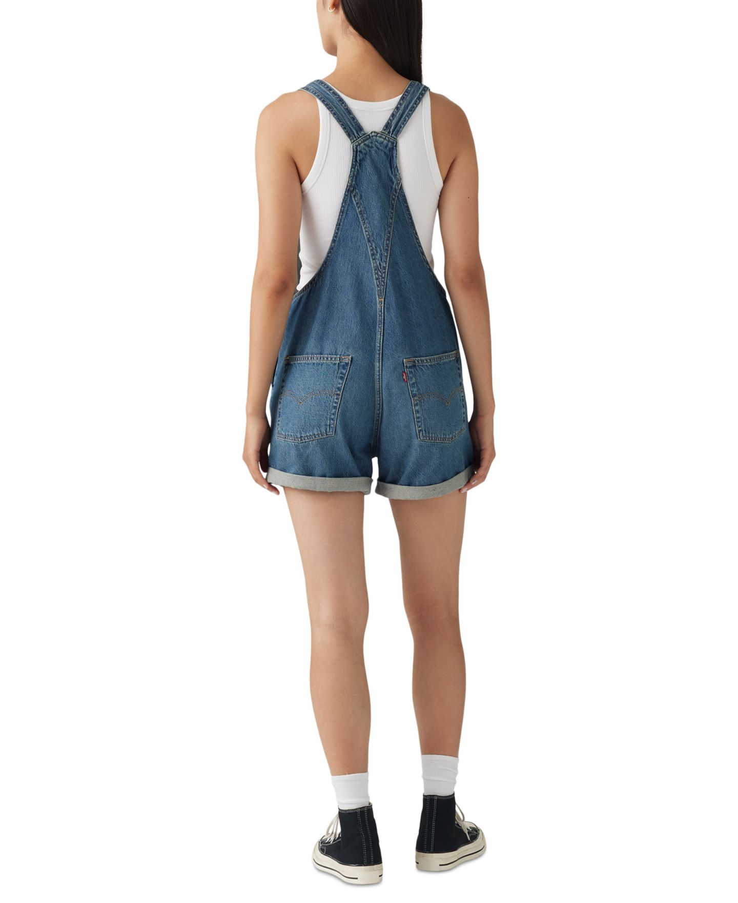 Женский комбинезон Levi's Denim Cotton Romper, цвет: About Last Week — фото 2