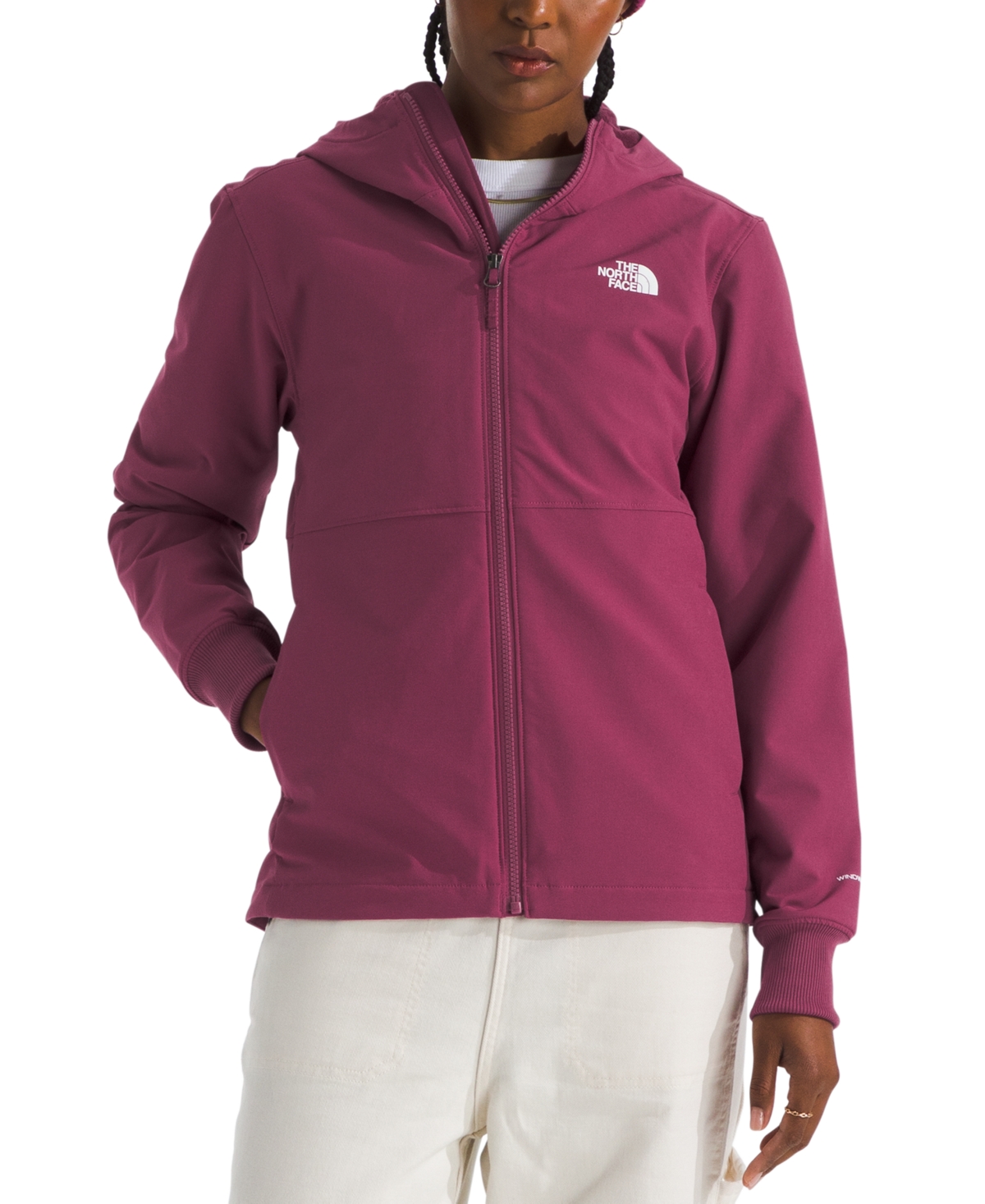 THE NORTH FACE WOMEN'S SHELBE RASCHEL ZIP-FRONT FLEECE-LINED HOODIE JACKET 